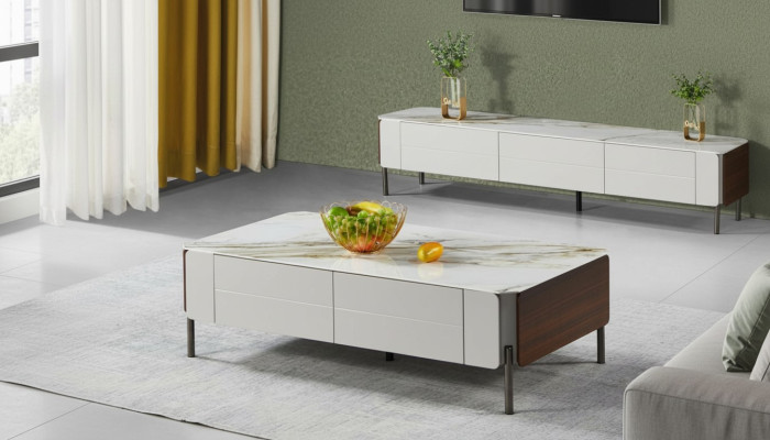 Couchtisch Tisch Möbel Luxus Beistelltisch Holz Modern Wohnzimmer Design