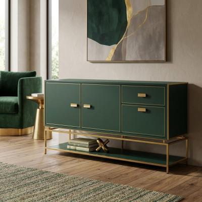 Jídelní skříňka v moderním stylu z nového luxusního dřeva designu.