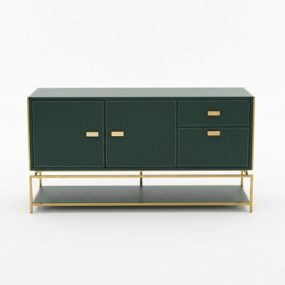 Jídelní skříňka v moderním stylu z nového luxusního dřeva designu.