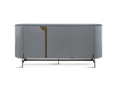 Esszimmer Sideboard grau Luxus Stil Moder design Möbel Holz Kommode