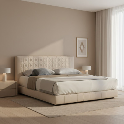 Bett Polster Design Luxus Doppel Betten Schlaf Zimmer Luxus 180x200