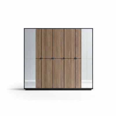 Šatní skříň Šatní skříně Skříň Design Dřevo 246 cm Moderní Nábytek Nový