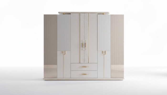 Kleiderschrank Design Luxus Schrank Modern Stil Schränke Schlafzimmer Möbel Neu