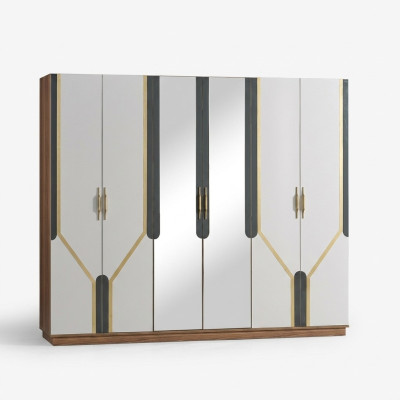 Kleiderschrank Schränke Schrank Design Holz Kinderzimmer Modern Mobel Neu