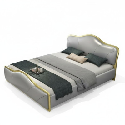 Schlafzimmer Bett Polster Design Luxus Doppel Hotel Betten Holz Möbel