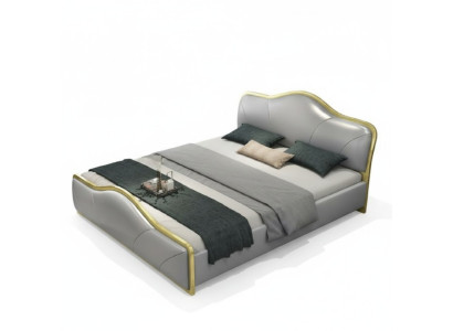 Schlafzimmer Bett Polster Design Luxus Doppel Hotel Betten Holz Möbel