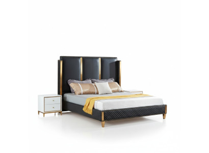 Bett Polster Design Luxus Doppel Hotel Betten Ehe Schlaf Zimmer 180x200cm