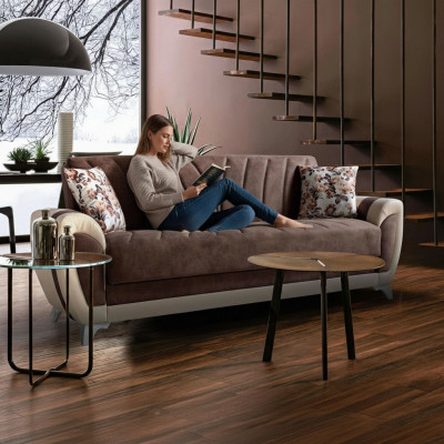 Luxusní sedací souprava do obývacího pokoje, 3místná Relax sedací souprava, moderní, 225 cm, luxusní sedací souprava, nová.