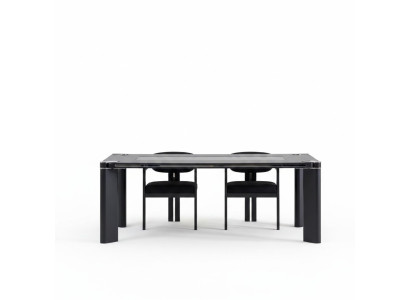 Jídelní set 6x židlí stůl jídelny designérská sada židlí ze dřeva nová.