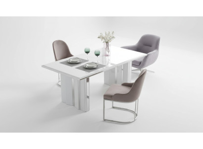 Esszimmer Set Luxus 6x Stühle+Esstisch Essgruppe Garnitur Lehnstühle Neu Modern