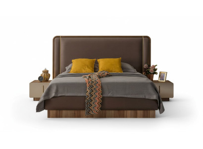 Modern Schlafzimmer Set Bett + 2x Nachttische Design Möbel Neu 3 tlg.