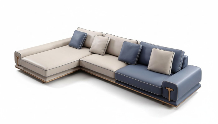 Ecksofa L form Eckgarnitur Großes Sofa Polstersofa Stoffsofa Neu Wohnzimmer