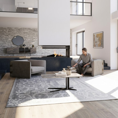 Luxus 2x Sessel Polstermöbel Wohnzimmer Einrichtung Modern Couchtisch Neu