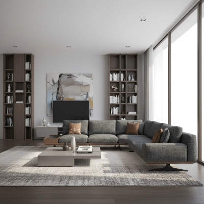 Luxus Ecksofa L Form Neu Modern Garnitur Wohnzimmer Polstermöbel Einrichtung