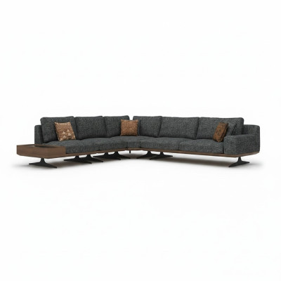 Luxus Ecksofa L Form Neu Modern Garnitur Wohnzimmer Polstermöbel Einrichtung