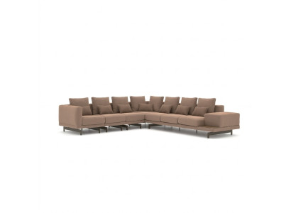 Polstersofa L-Form Wohnzimmer Luxus Eck Garnitur Neu Textil Einrichtung