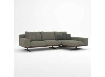 Grau Designer Ecksofa L-Form Relax Wohnzimmer Polstersofa Luxus Modern Möbel
