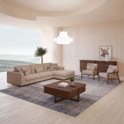 Neu Sofagarnitur Wohnzimmer Designer 2x Sessel Luxus Beige Polstermöbel