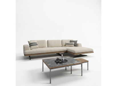 Modern Luxus Sofa Couch Wohnzimmer Relax Ecksofa L-Form mit 2x Couchtisch