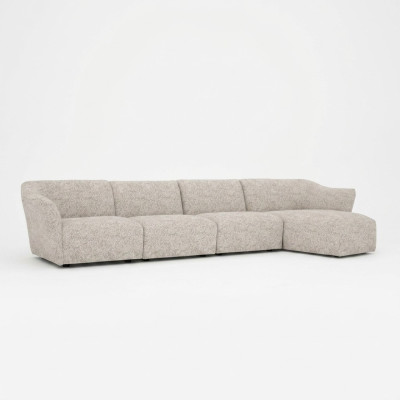 Wohnzimmer Sofa L-Form Designer Eck Garnitur Weiß Luxus Polstermöbel