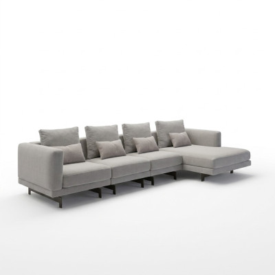 Eck Garnitur Luxus Komplett Ecksofa L-Form Designer Sofa Modern Einrichtung Rohová sedací souprava luxusní kompletní rohová sedací souprava L- tvar designová pohovka Moderní zařízení