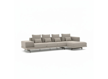 Luxus Möbel Modern Garnitur Ecksofa L-Form Designer Einrichtung Polstermöbel