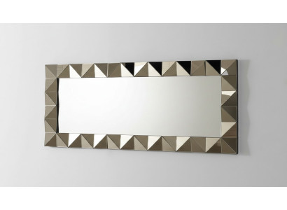 Luxus Spiegel Grau Modern Design Wandspiegel Möbel Wohnzimmer Neu Einrichtung