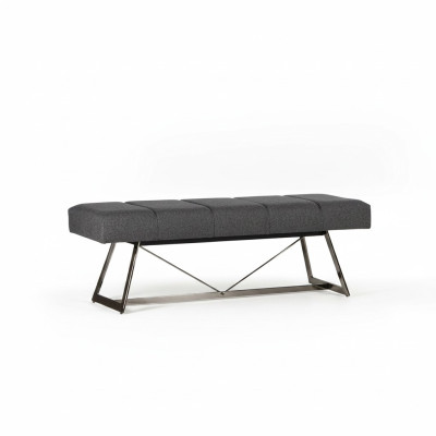 Designer banka Polsterbank Modern Hocker Sitzmöbel Sedací stoly Tkanina Nový Nábytek