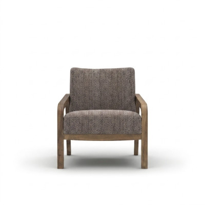 Moderní design křeslo s látkovým potahem pro obývací pokoj. Moderní čalouněný nábytek.