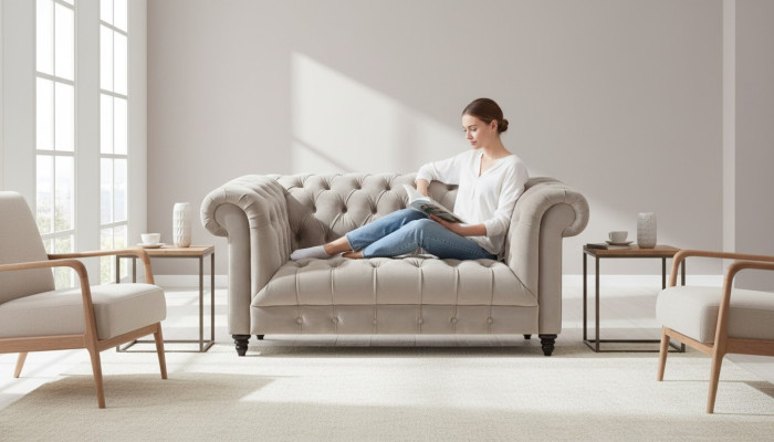 Chesterfield Sofa Zweisitzer Einrichtung Chesterfield Polstermöbel Wohnzimmer