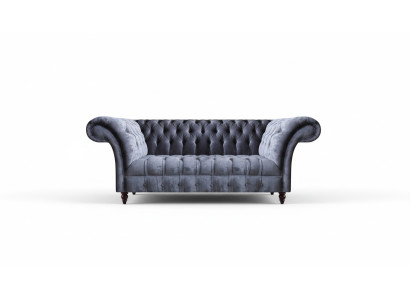 Chesterfield Moderne Wohnzimmer Textilcouch Designer Stoffsofas Möbel