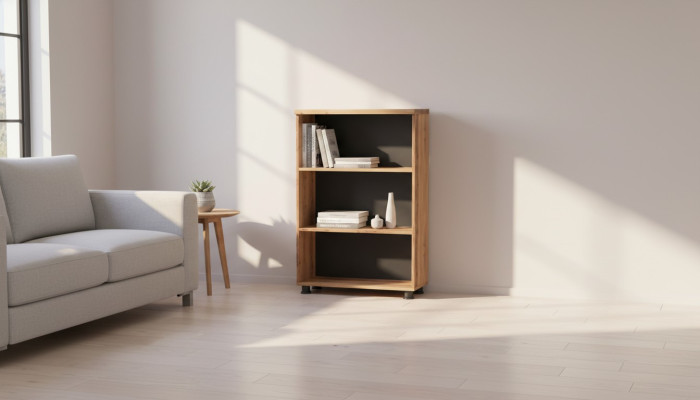 Skříň na dokumenty černohnědá dvoubarevná pracovna moderní