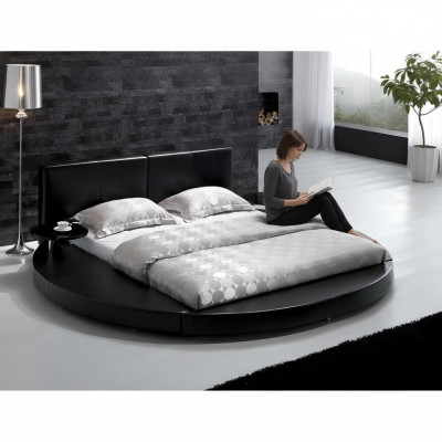Bett Schwarz Designer Jugendliche Luxus  Komplett Doppelbett Hotel Neu