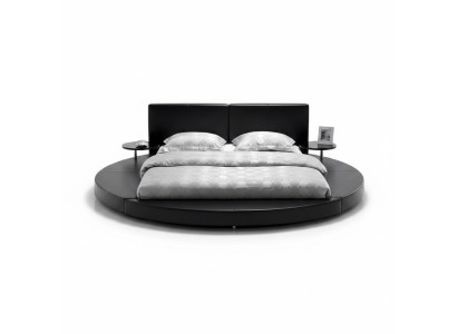 Bett Schwarz Designer Jugendliche Luxus  Komplett Doppelbett Hotel Neu