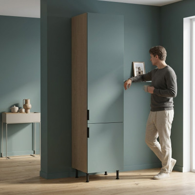 Kühlgeräte-Hochschrank Nischenschrank für Kühlschrank Küchenschrank