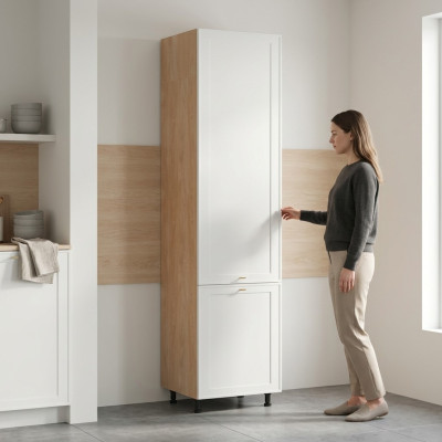 Schrankmodul für Einbaukühlschrank Kühlschrankhochschrank Küchenschrank