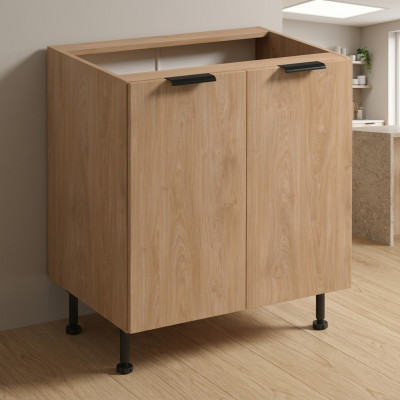 Basis-Unterschrank mit Ablage Küchenschrank Küchenunterschrank Küche