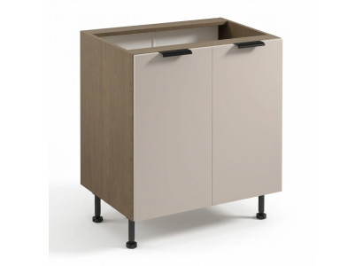 Basis-Unterschrank Küchenschrank Standunterschrank Regalschrank Holz