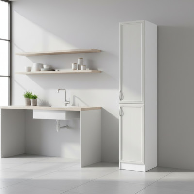 Küchenhochschrank Unterschrank Küchenschrank Einbauschrank Schrank Weiß