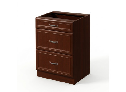 Schubladenschrank Unterschrank Schubladenkommode 3 Schubladen Küche