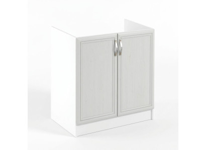 Spülenunterschrank Unterschrank für Spülbecken Spülenschrank Küche Weiß