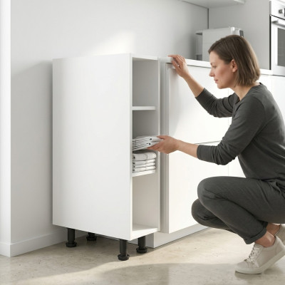 Schmaler Küchenunterschrank Offen Küchenregal Unterschrank Küchenschrank