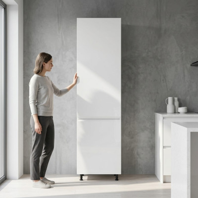 Küchenhochschrank Küchenschrank Einbauschrank Schrank Regale Hochglanz