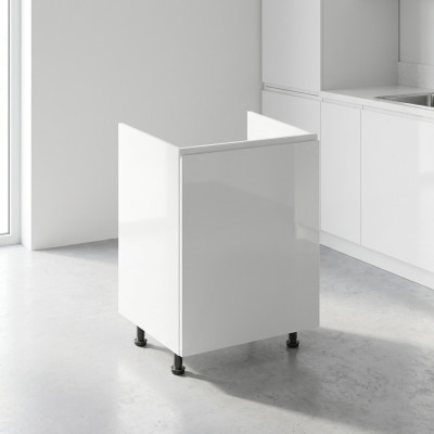 Spülenunterschrank Unterschrank Korpus für Spülbecken Küchenschrank Weiß