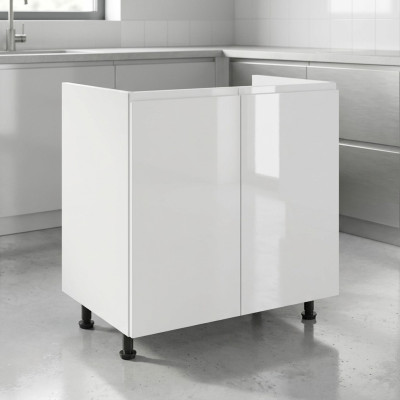 Unterschrank Spülbeckenunterschrank Spülenunterschrank Küche Hochglanz