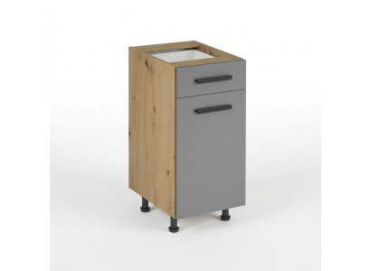 Schubladenschrank mit Fachböden Unterschrank Küchenschrank Einbauküche