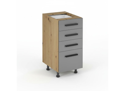 Schubladenschrank Auszugsschrank Küchenunterschrank Standunterschrank