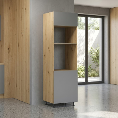 Hochschrank für Backofen und Mikrowelle Einbauschrank für Küchengeräte