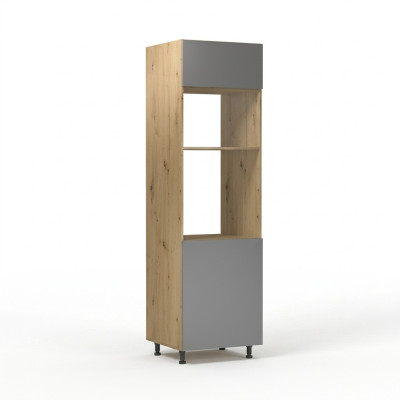 Hochschrank für Backofen und Mikrowelle Einbauschrank für Küchengeräte