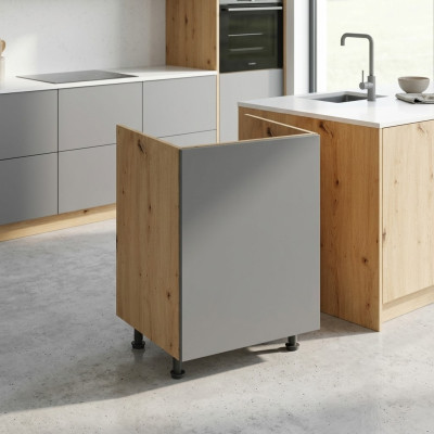 Spülenunterschrank Unterschrank Waschbeckenschrank Küchenschrank Grau